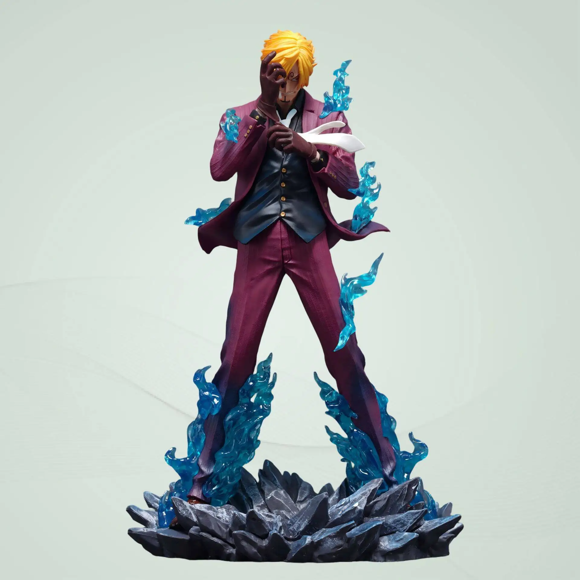 

Коллекционная фигурка Санджи из One Piece: статуэтка с эффектной подставкой, аниме-модель, игрушка-украшение, высококачественный подарок