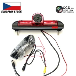 Car Brake Light LED Rear View Camera for FIAT DUCATO X250 Citroen JUMPER III Peugeot BOXER III Backup Rear View AHD 720P Camera
