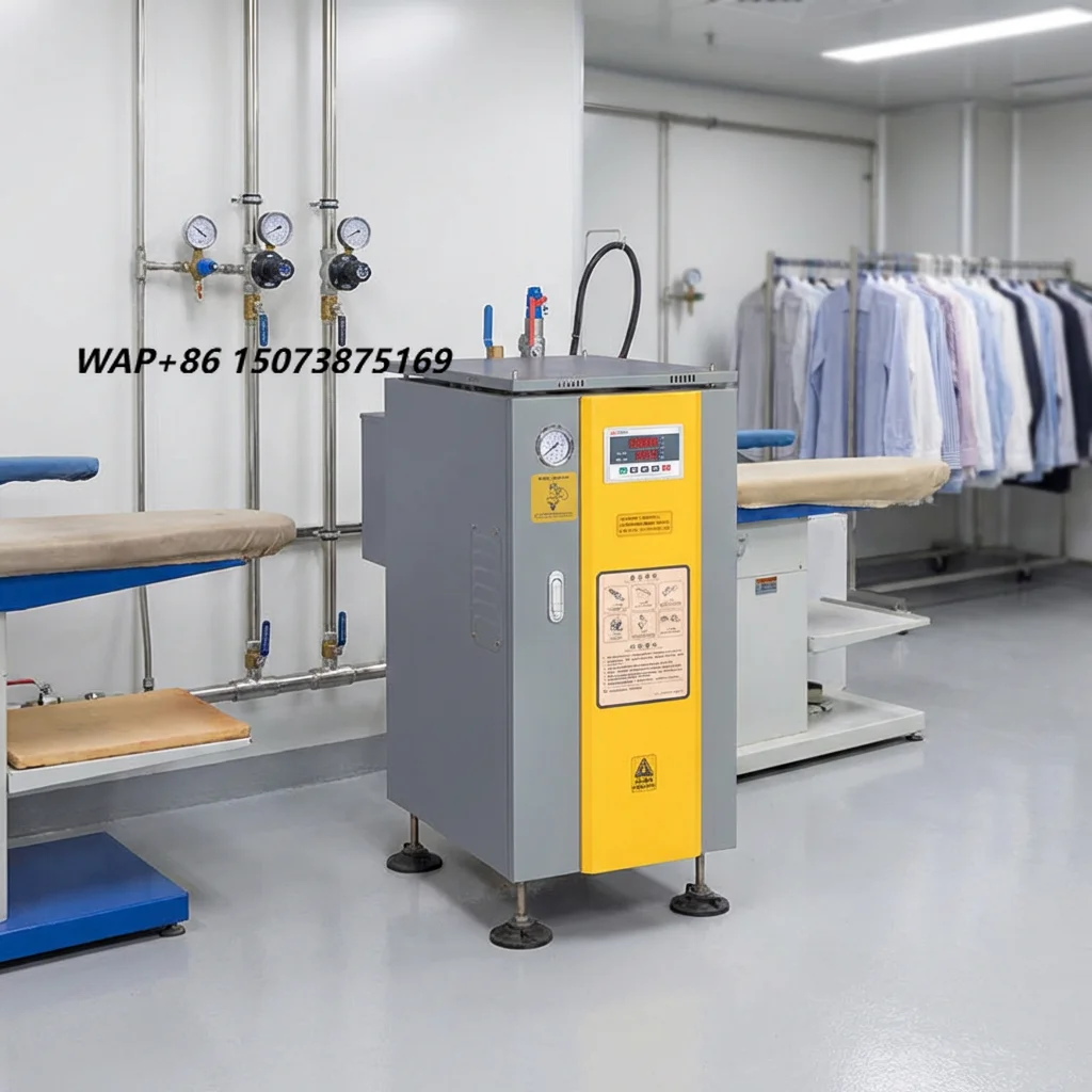 Mini 36KW 50kg/hr Electric Steam Boiler Vertical Low Pressure Automatic for Garment Ironing & Construction Site in Industry