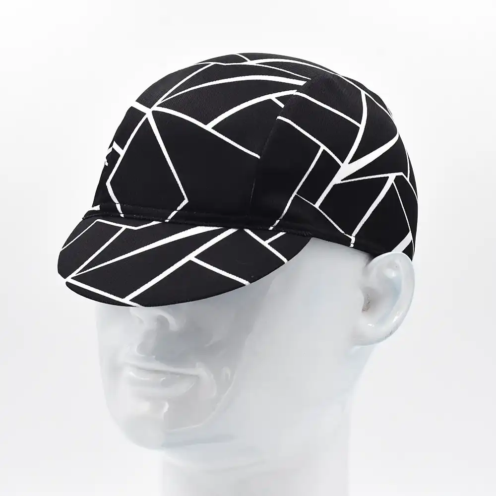 Gorra clásica de ciclismo en blanco y negro, sombrero para montar en bicicleta de carretera al aire libre