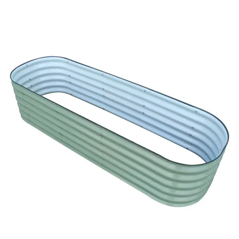 Hot-selling planting bed  bed metal galvanized steel paint  bed garden growing vegetables