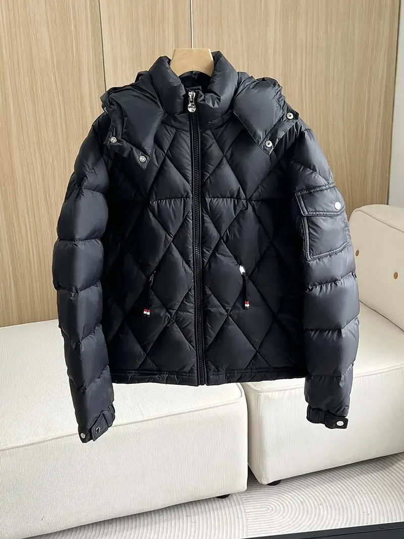 Piumino da coppia Autunno Inverno da donna con cappuccio addensato caldo piumino d'anatra bianco piumino allentato di lusso Parker capispalla