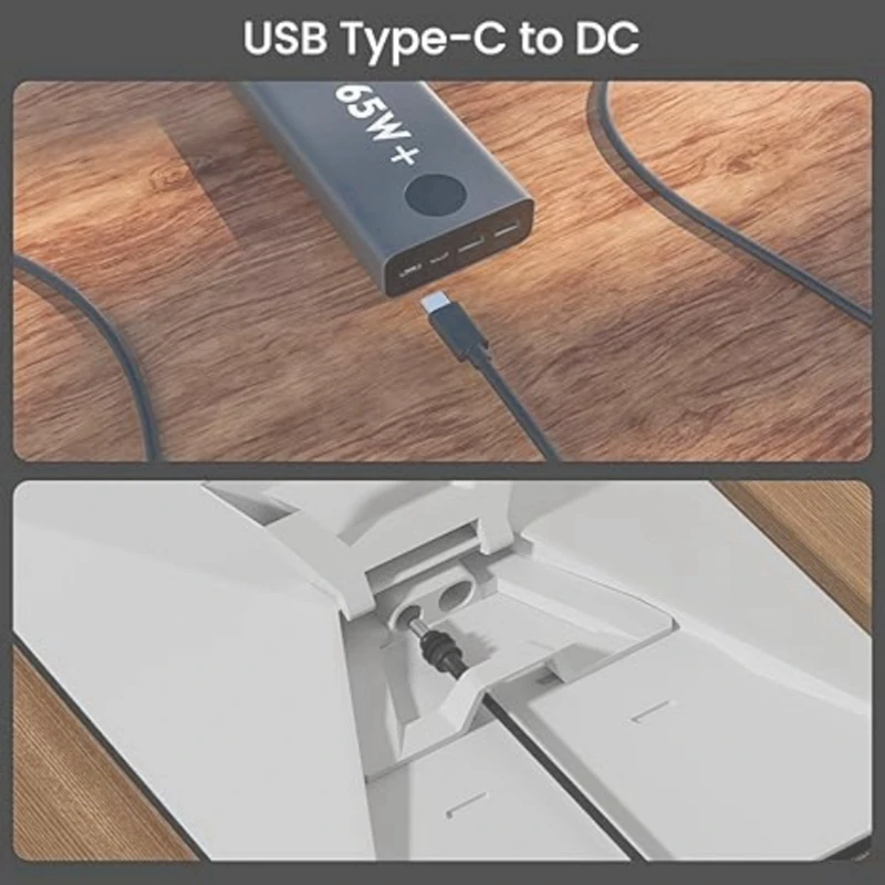 AA58 For StarLink Space-X Mini USB C to DC Cable Overload Short Circuit Protection MINI Type-C to DC Cable 2Meter/6.6ft