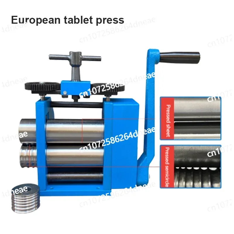 

Bracelet Ring Jewelry Press Tabletting Tools ManualRolling Mill Machine for Household Gold and Silver