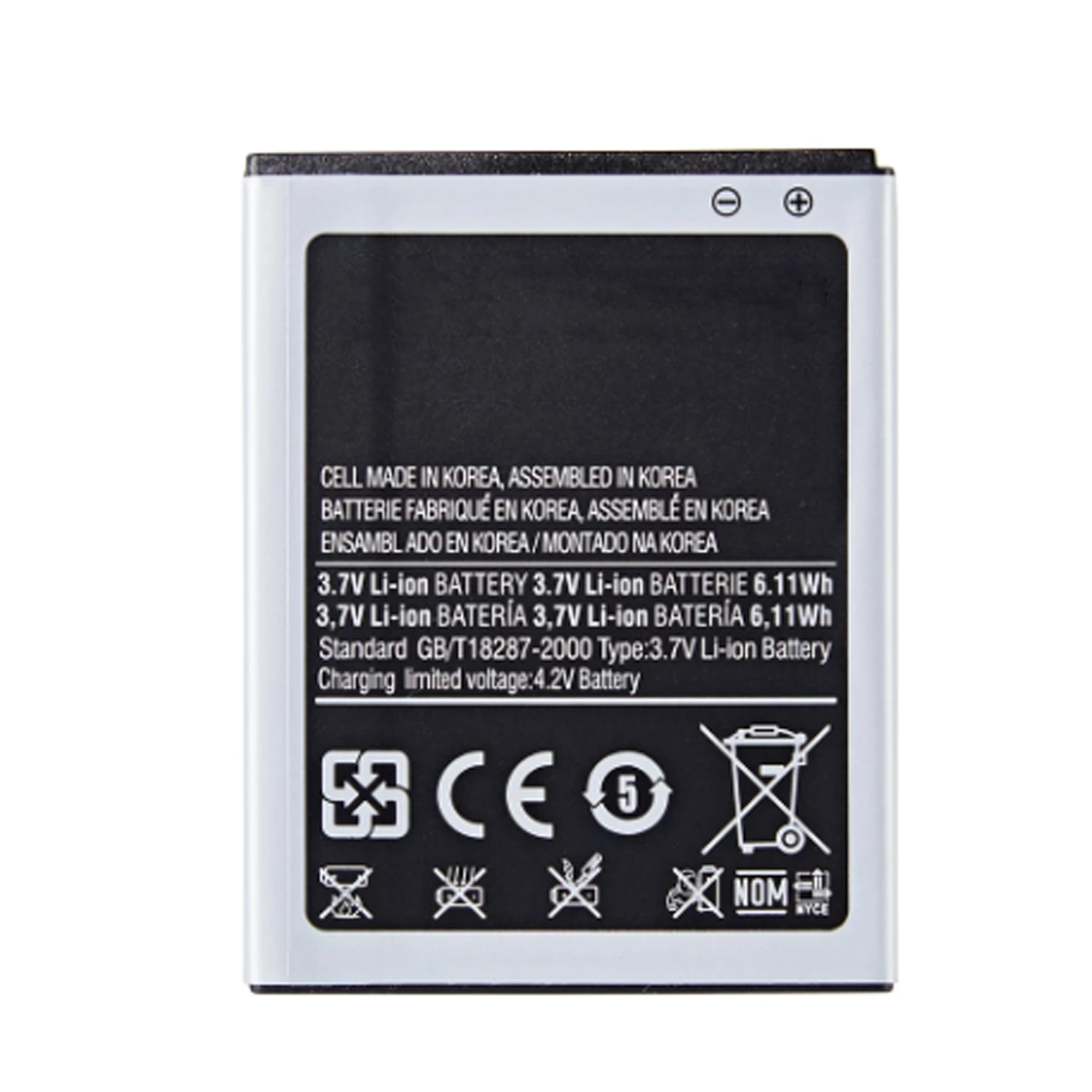 EB-F1A2GBU Battery For Samsung Galaxy S2 i9100 GB/T18287-2000 i9105 i9100G i9188 i9050 B9062  Capacity Batteries Bateria