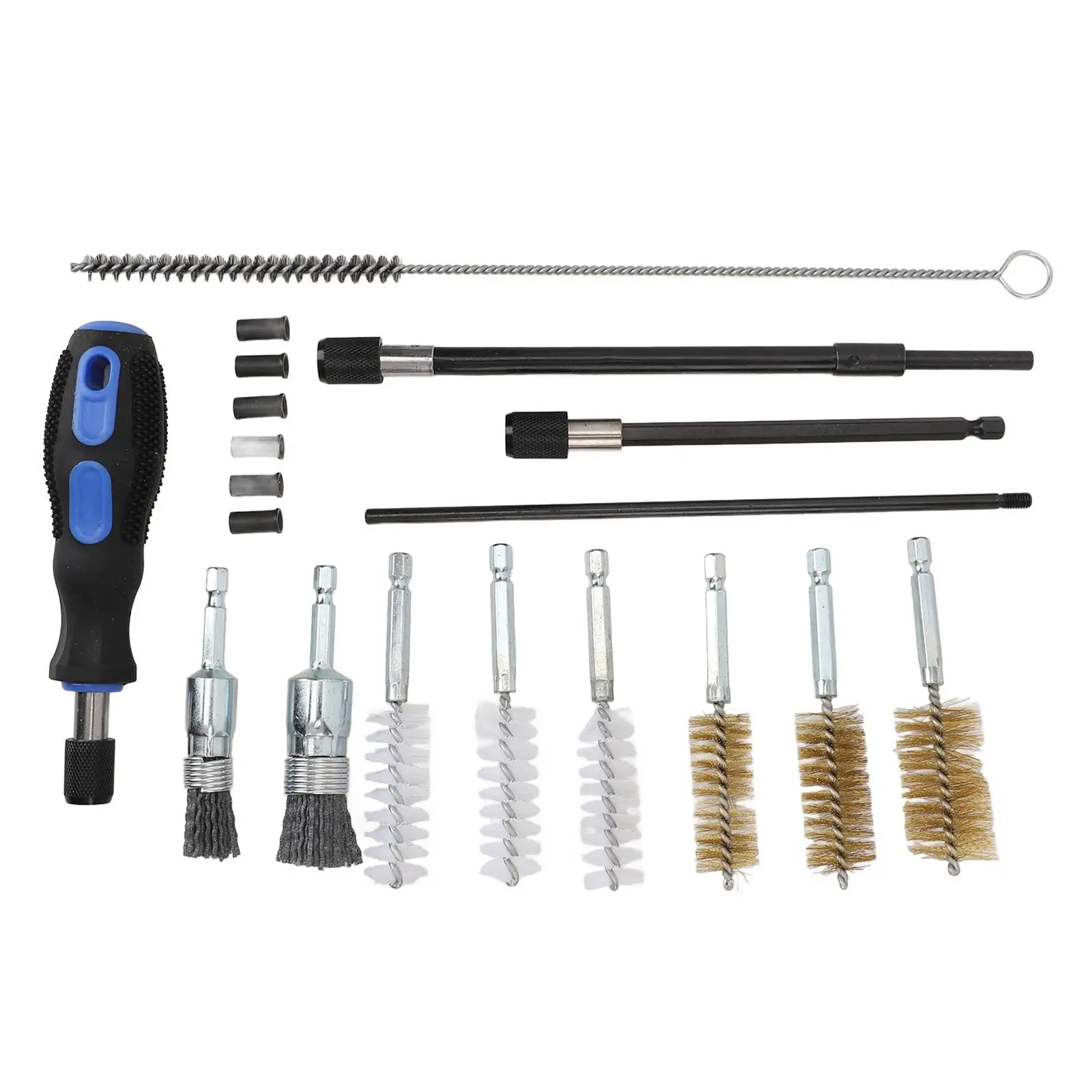 

Injectors Seat Cleaning Set Accessory Portable Multifunction Rustproof Blue Box for Bicycles Automotive Motorbikes