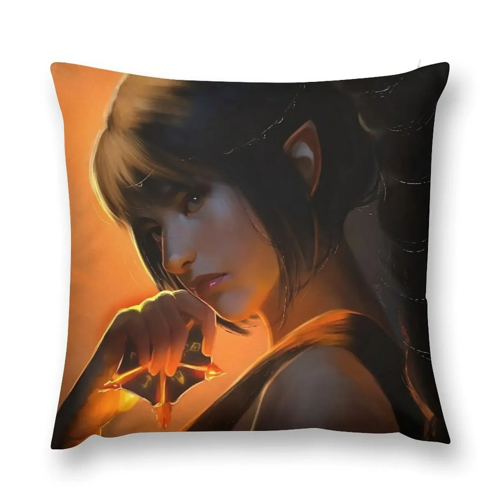 Shadowheart Throw Pillow Elastic Cover For Sofa Cushion Cover Luxury pillow