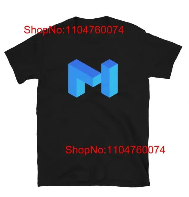 MATIC Crypto POLYGON Blockchain BTC t-shirt noir Promo XL 224 vintage lavé décontracté graphique unisexe haut pour un usage quotidien doux
