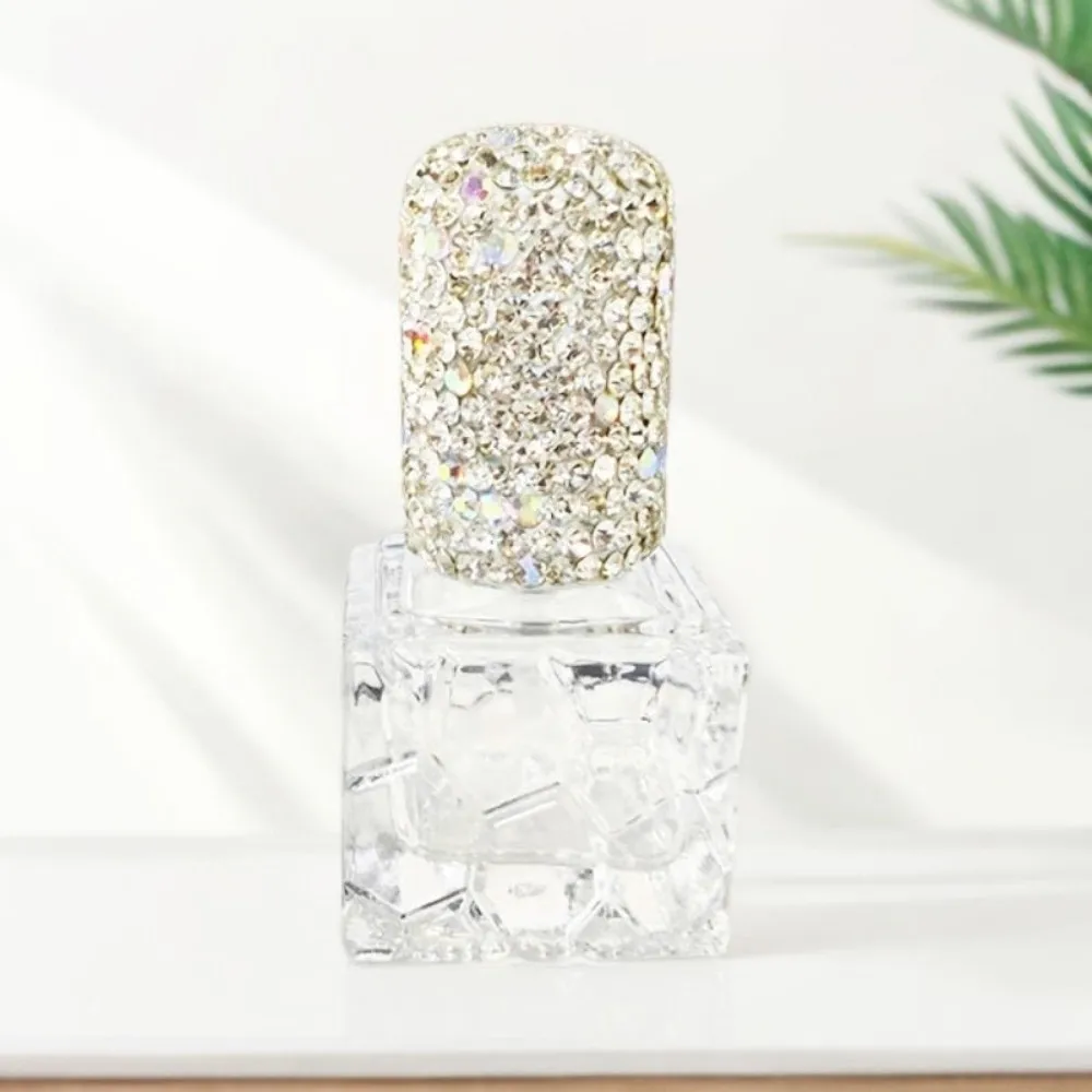 

Container 10ML Rhinestone Bottle Exquisite Creative Refillable Spray Bottle Portable Luxury Dispenser Handicraft