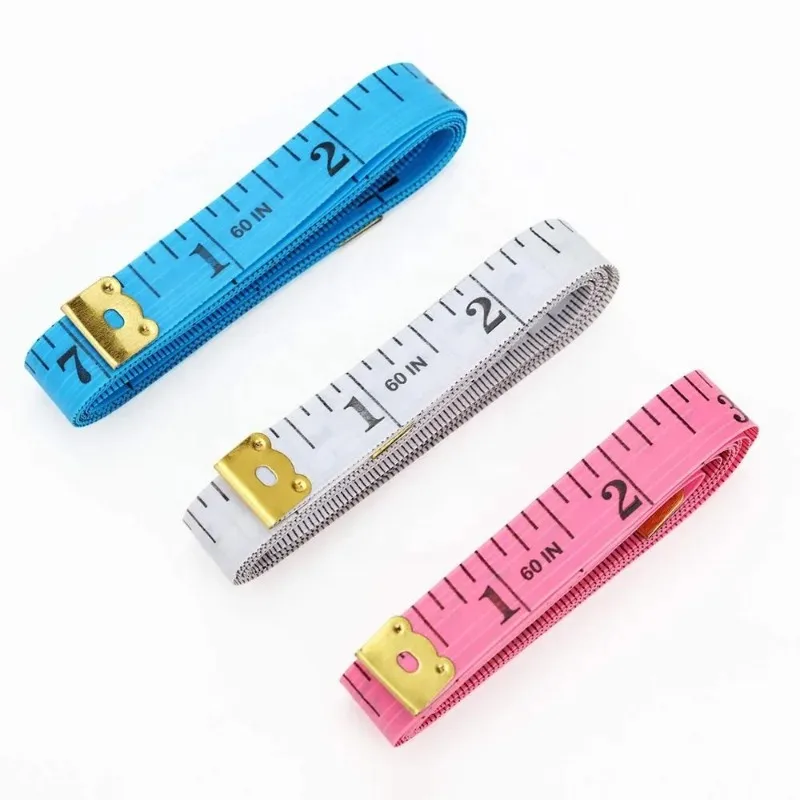 150cm 60" Body Measuring Ruler Custom Sewing Tape Measure cm Sewing Machine Soft Tape Measu