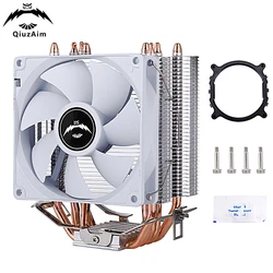 Computer CPU Cooling Fan 4 Heat Pipe Cooler Processor Efficient Air-Cooled Suitable For Installing LGA2011 x79 x99 e5 2066 AMD