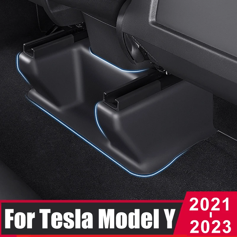 

Для Tesla Model Y 2021 2022 2023 под сиденьем угловая защита направляющие защита от ударов модификация автомобильные аксессуары