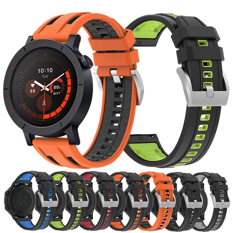 22 مللي متر حزام سيليكون ملون لساعة CMF 3 برو الفرقة معصمه الرياضة سوار ل CMF بواسطة لا شيء ساعة برو 2 1 حزام الساعات كوريا