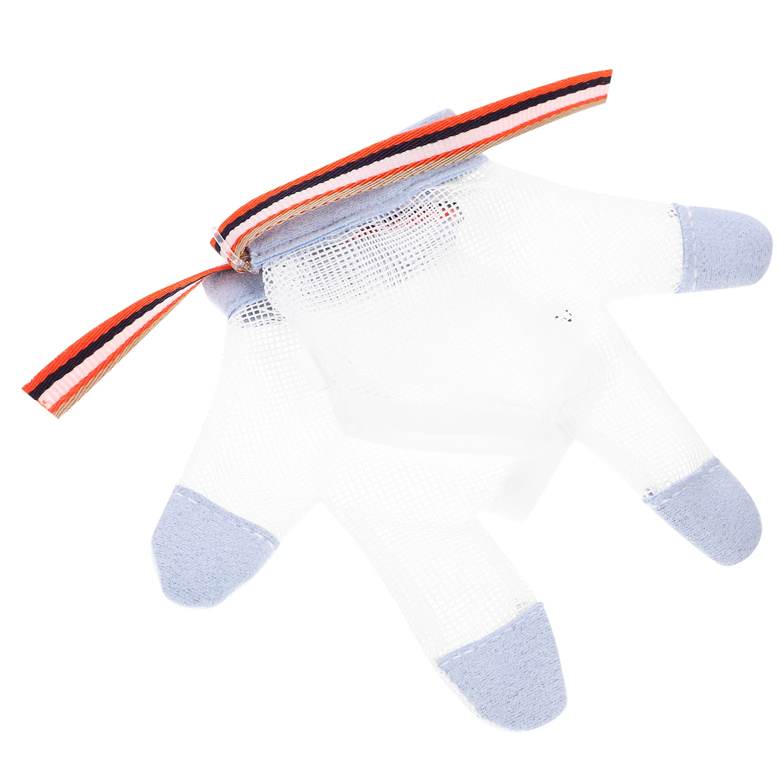 1 Pair Anti-Sucking Baby Hand Breathable Quick-Dry Mesh Half Finger Kids Gloves Summer Outdoor Wear Nylon Yarn Gloves For