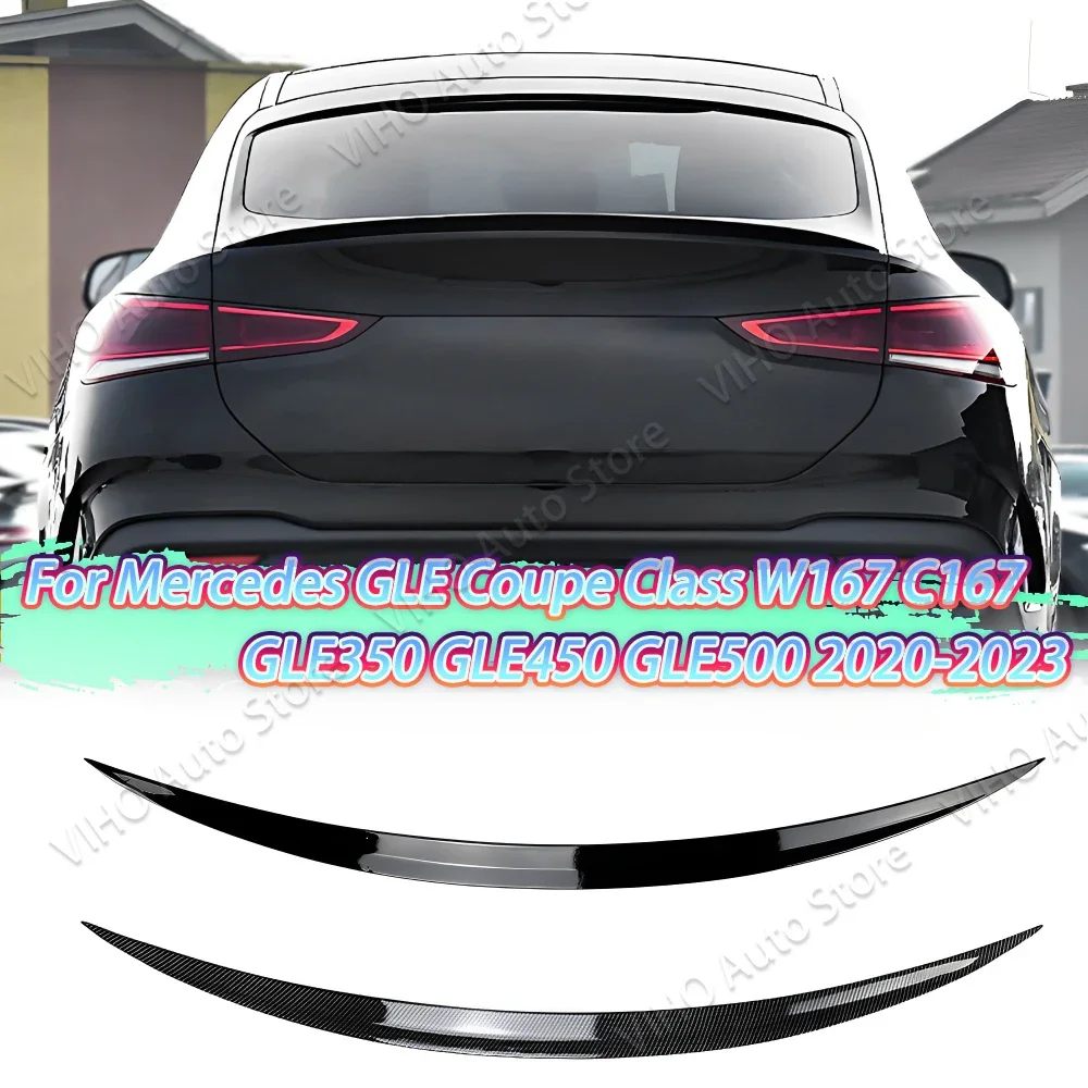 Rear Spoiler Wing Tail Tuning Trunk For Mercedes Benz GLE Coupe C167 GLE350 GLE400 GLE450 GLE 53 GLE63 AMG 2020 2021 2022 2023 