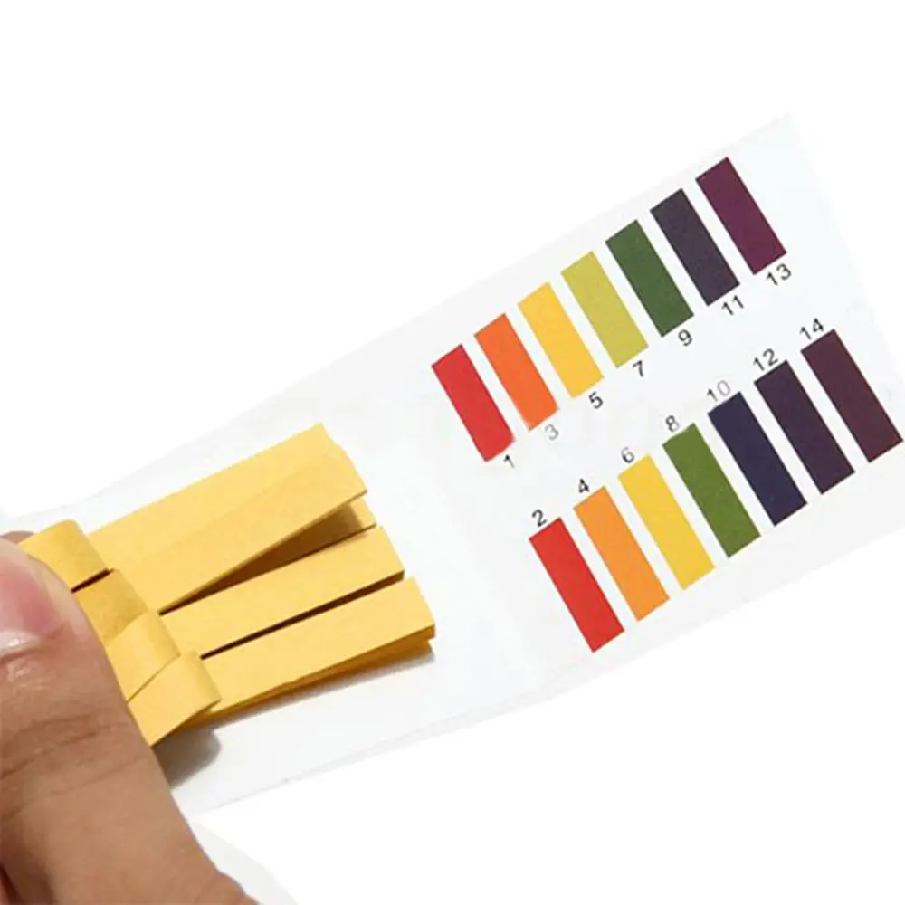 Alkaline Strips 160 Strips Water Test Strips PH Paper Color-coded Litmus Tester For Laboratory Testing Garden Care