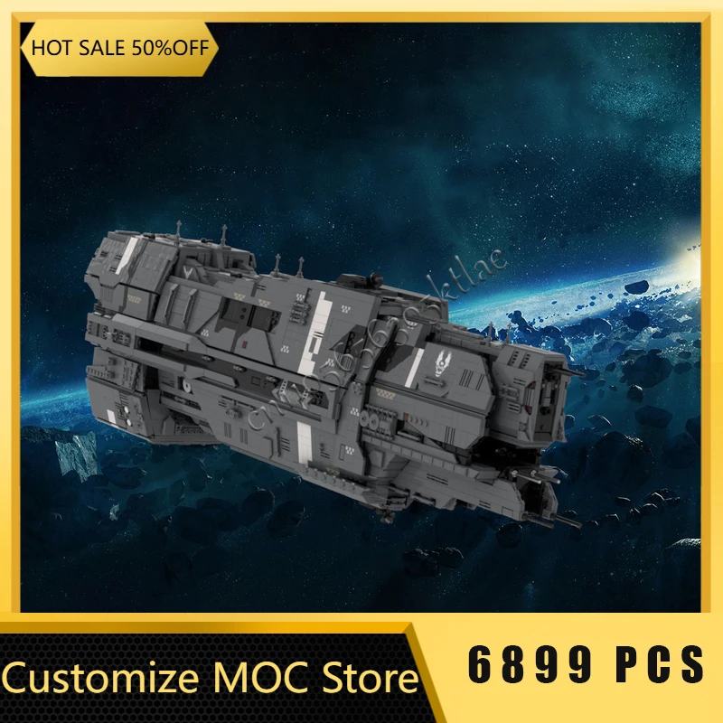

6899 PCS Moc Customize Advanced Luxury Heavy Cruiser Model Block Custom DIY Educational Creative Assembly Children Surprise Gift