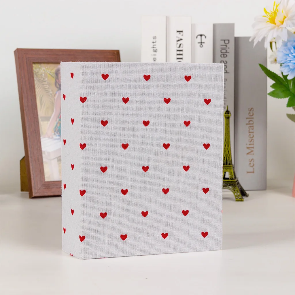 6 Inch Insert  Family Photo Album Book Wedding Postcard 100 Pockets Personalized Couples Photobook Baby Growth Album