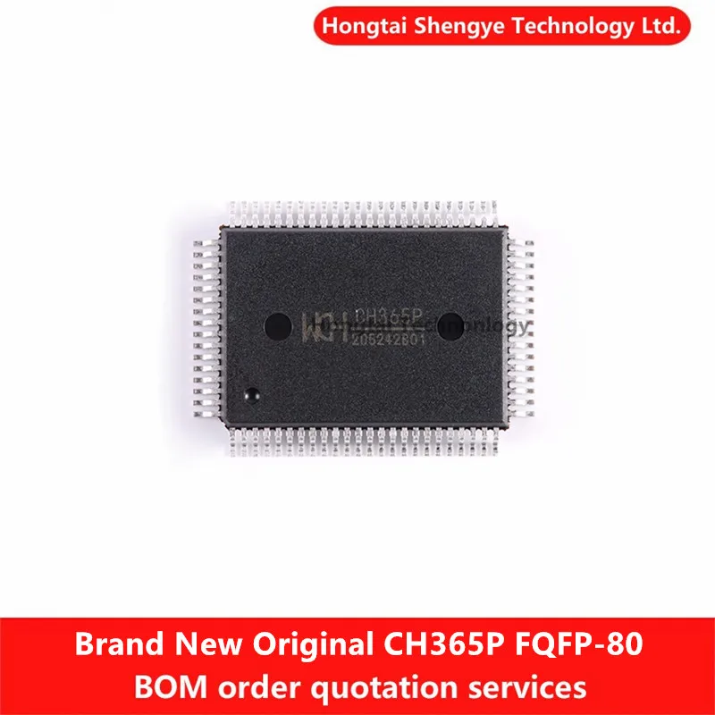 New Original CH365P FQFP-80 PCI Bus Interface Chip