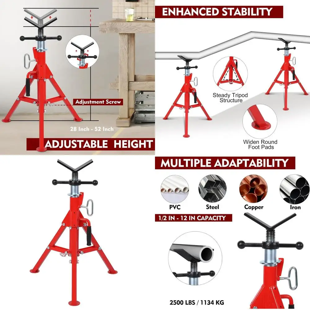 

Регулируемые по высоте сварочные подставки, 28-52 дюйма, грузоподъемность 2500 фунтов, для автомобилей и строительства