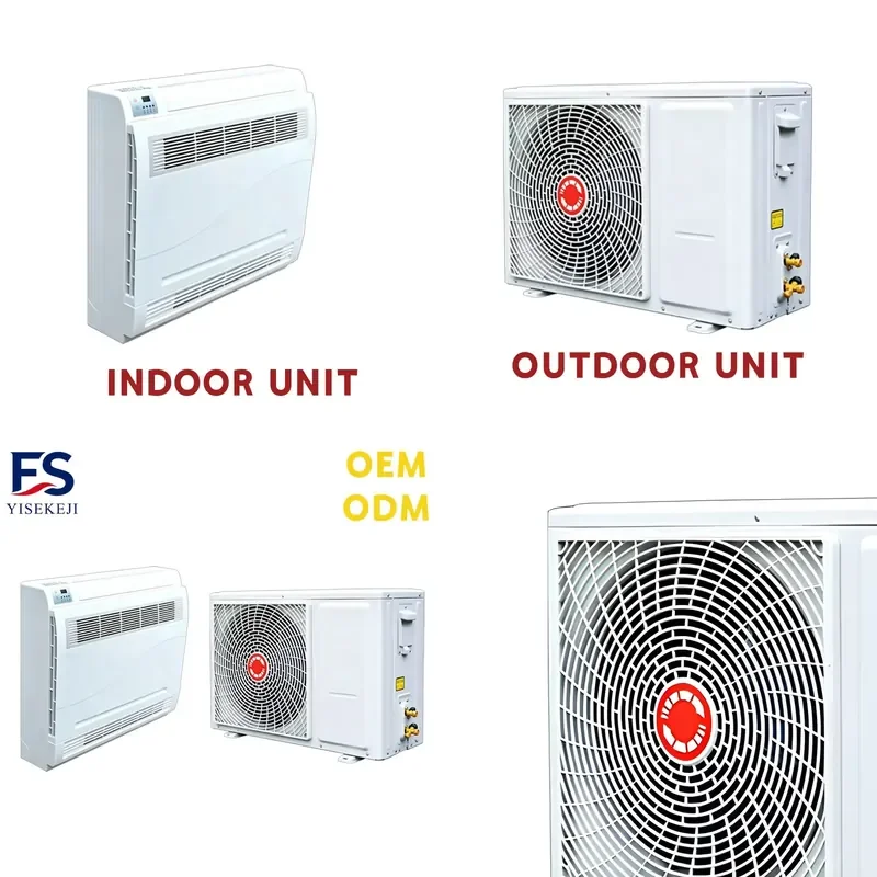AP01 Ultra Low Temperature -30C EVI Air Source Heat Pump Automatic High Efficiency Inverter Eco Friendly HVAC System for Home