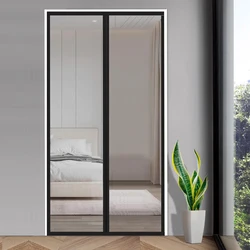 Magnetic mosquito net door custom Size door curtain mosquito door screen automatically turn off the invisible mesh mosquito nets