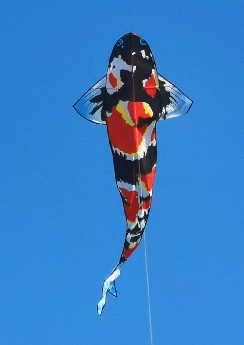 New fish kite flying for children kite inflatable kite nylon kites for adults professional wind kites toy sports single line koi