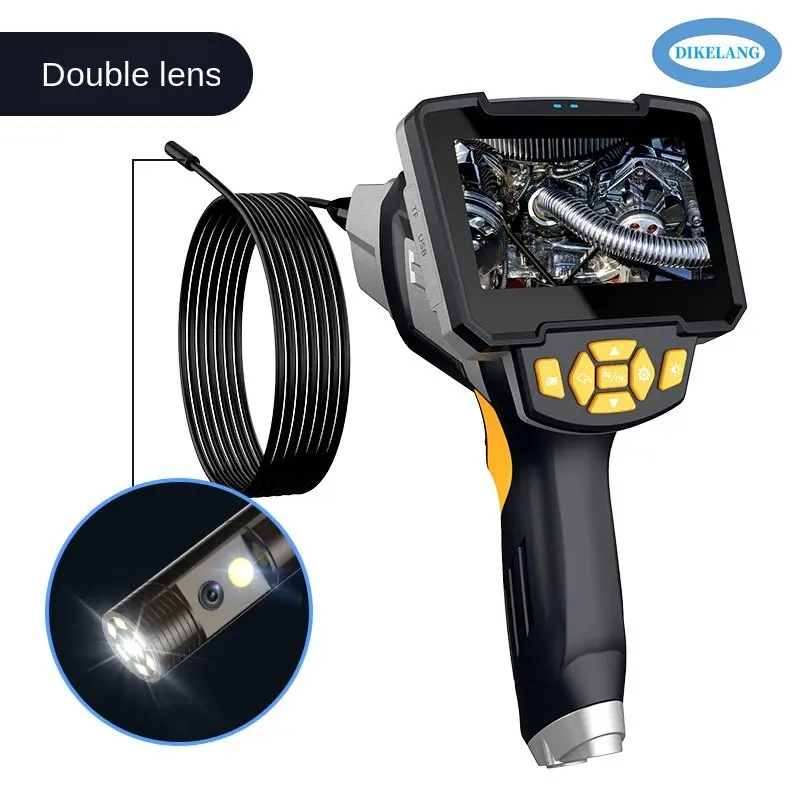 New Industrial Portable Waterproof Pipe Inspection Endoscope with HD Screen