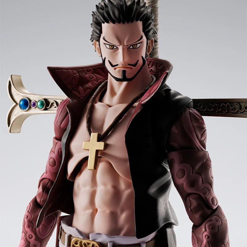 بانداي S.H.Figuarts SHF قطعة واحدة RORONOA DRACULE.MIHAWK -HAWKEYE- أطقم منمذجة شخصيات الحركة لعبة مجسمة هدية للأطفال