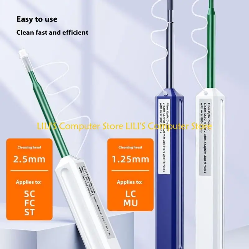 Công cụ A52B Chuyên nghiệp / Chất tẩy rửa 1.25mm 2,5mm Cây bút quang làm sạch quang