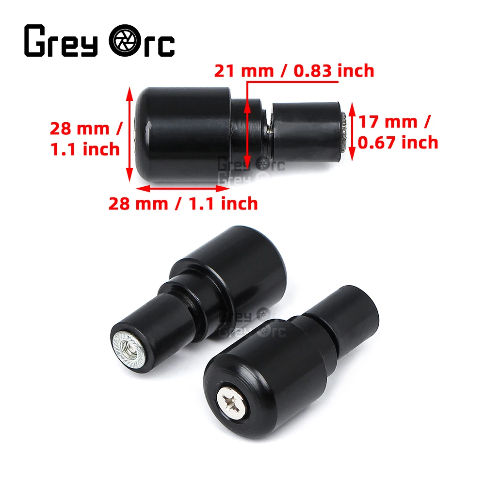 For Honda CBR1000RR CBR 1000RR 2004-2020 2005 2006 2007  Accessories Motorcycle Grip End Plug Iron Handle Edge Sliding Block