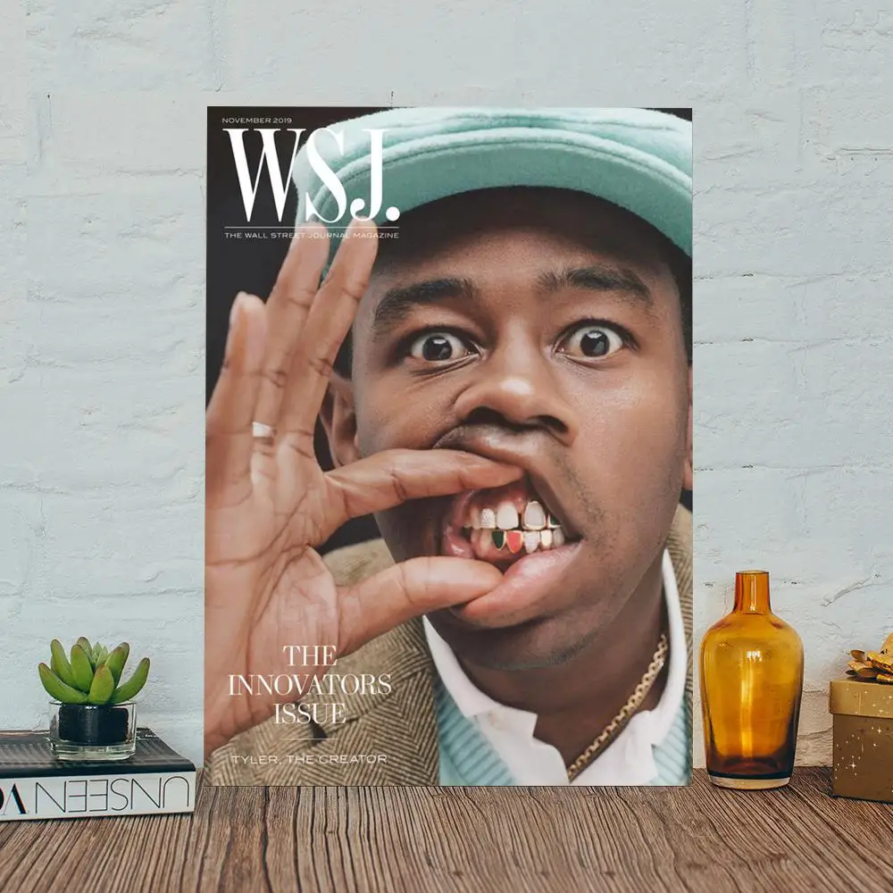 Flower Boy Tyler The Creator DIY Sticky Poster Vintage Room Bar Cafe Decor Home Decor