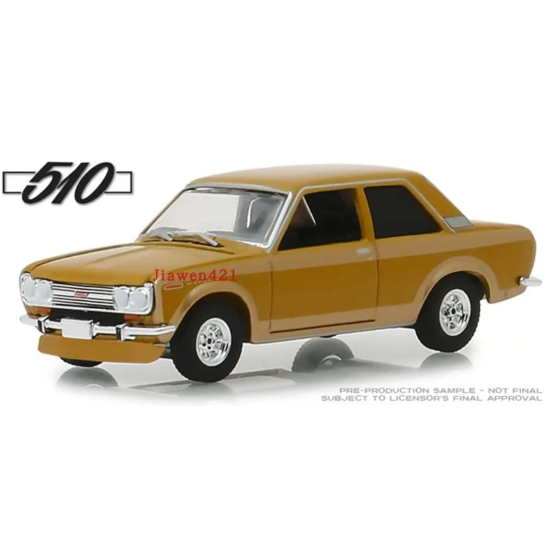 

1:64 1968, Datsun 510, крупномасштабная точечная доставка, расширенная коллекция, модели автомобилей с орнаментом