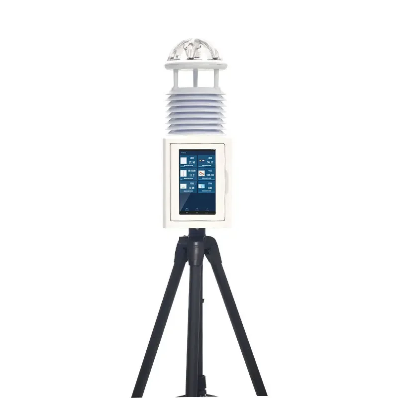 

Portable Wind Speed Meter Touch Screen Portable Meteorological Monitoring Instrument Mobile Comprehensive Meteorological