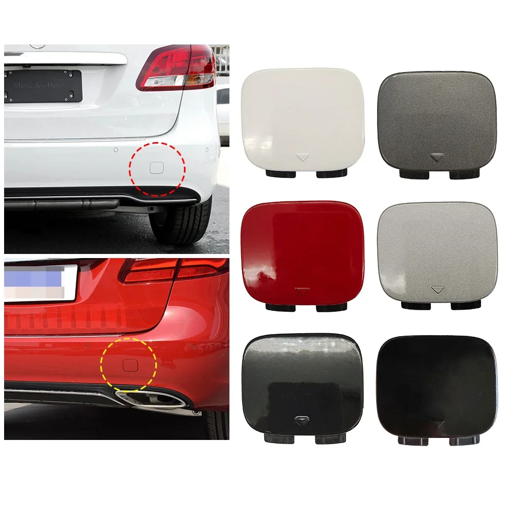 

For Mercedes Benz B-Class Rear Trailer Cover W246 Rear Bumper Pulling Cover Pulling Hook Hole Cover 2468851422 2014-2019