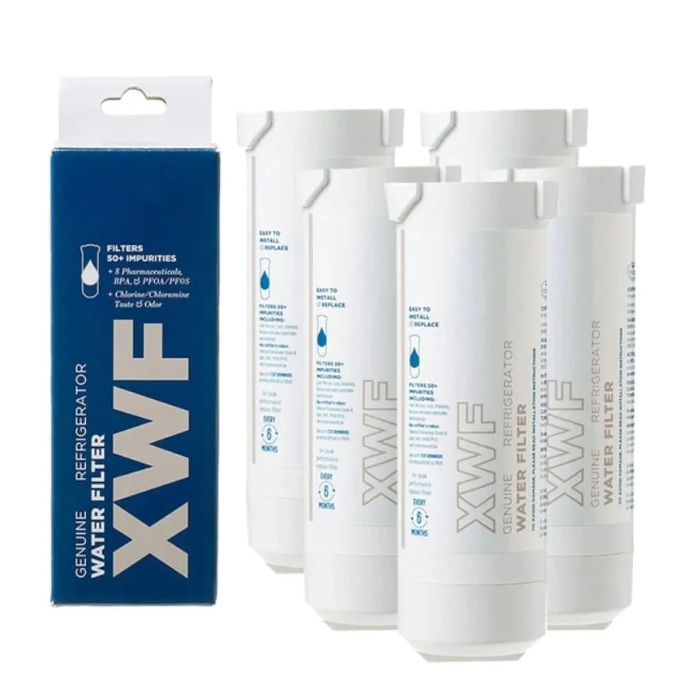 Water Filter Replacement for GE XWF WR17X30702 French Doors and Side-by-Side Refrigerators GDE25 GFE26 GNE25 GNE27 GSE25 GZS22