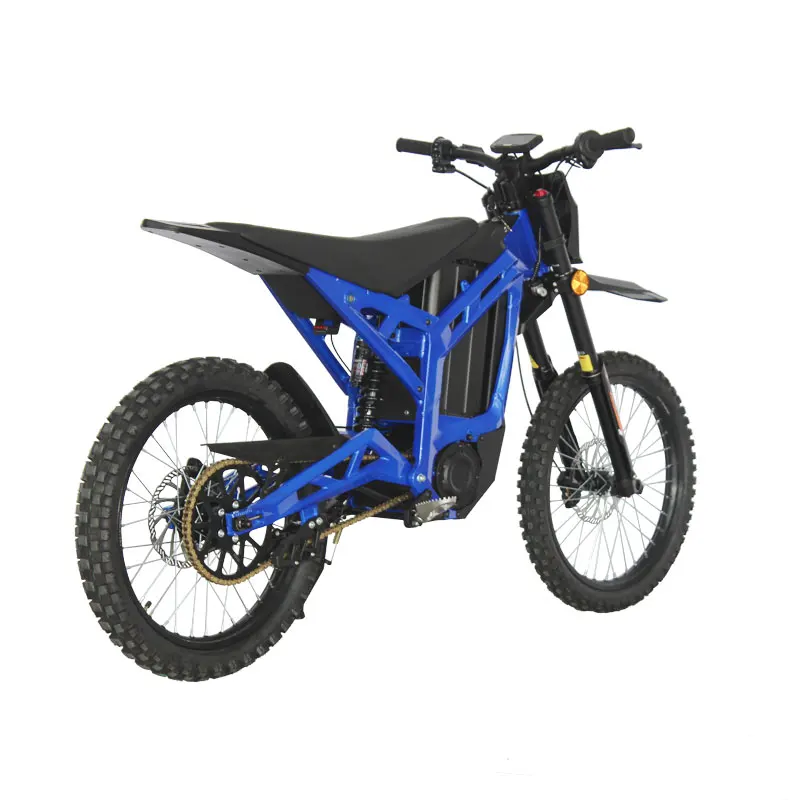 Electric Dirt Bike for Adults, Wide Tire 3000W Electric Motorcycle 48V 72v Battery, Mountain Off-road Electric Bike - view 4
