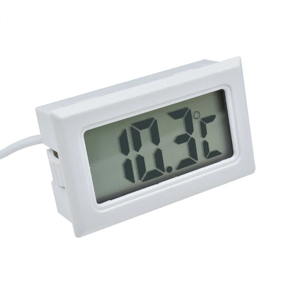 Mini Digital LCD Thermometer Temperature Sensor Automatic Control Fridge Freezer Thermometer FY-10