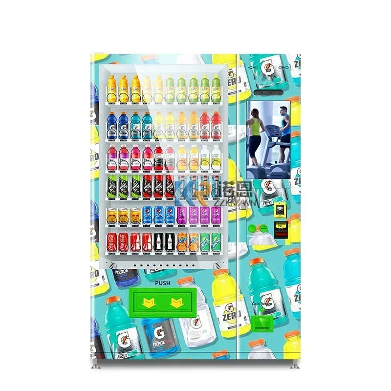 

Hot SalesNew Customized Vending Machine 24 Hours Protein Combo Vending Machine For Sale