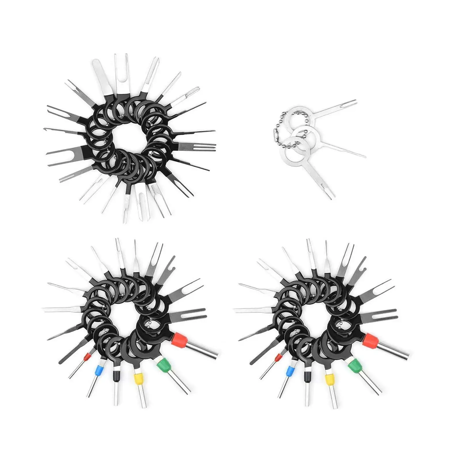 

Car Terminal Removal Tool Kit Professional Electrical Wire Pin Extractor Accessories for Automotive and Household Use