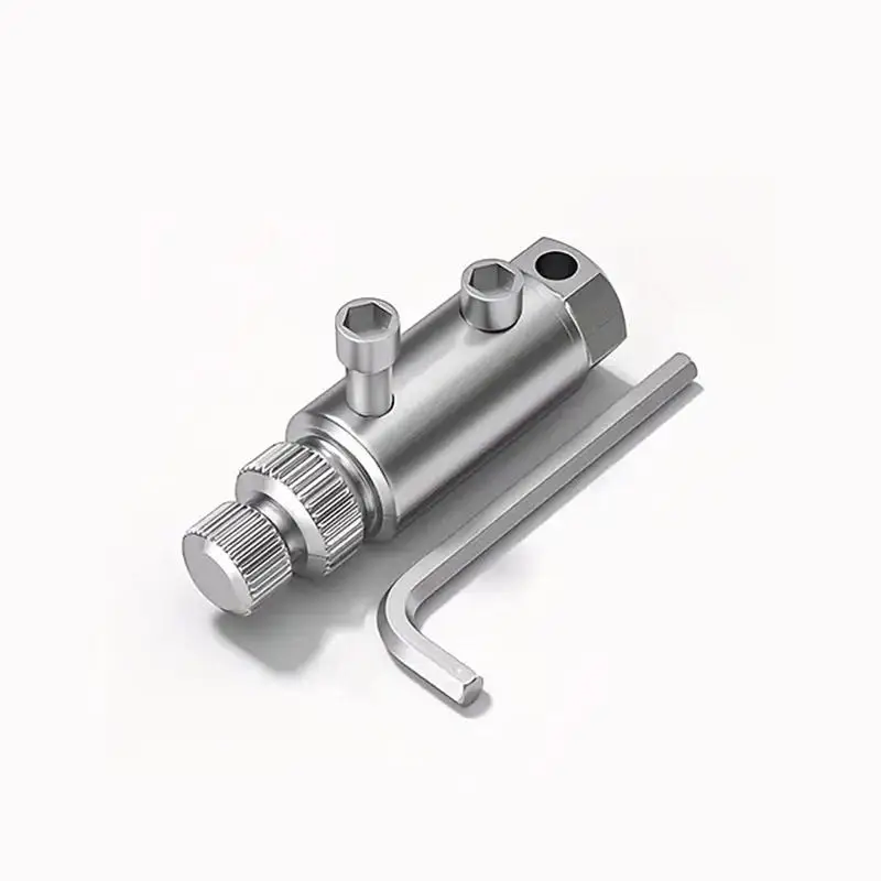Extractor de tornillos de válvula angular de grifo, herramienta profesional para quitar pernos rotos para reparación de plomería de tuberías de agua de 1/2", 3/4", 1"