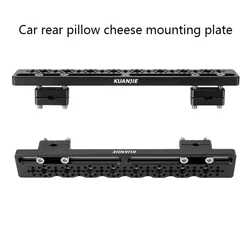 Automotive interior quick release panel Used for installing cheese board camera cage on guide rail block, 1/4 inch 3/8 inch poro