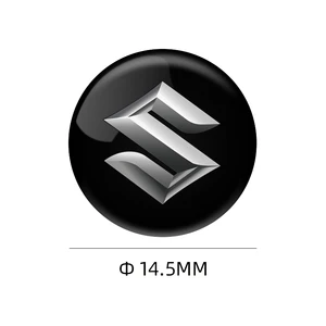 2 قطعة ملصقات قفل قفل نمط السيارة حماية الديكور لسوزوكي جراند جيمني فيتارا SX4 سويفت اكسسوارات السيارات العالية أعلى 6 مبيعات سوزوكي فيتارا موزع الهواء - رقم 2