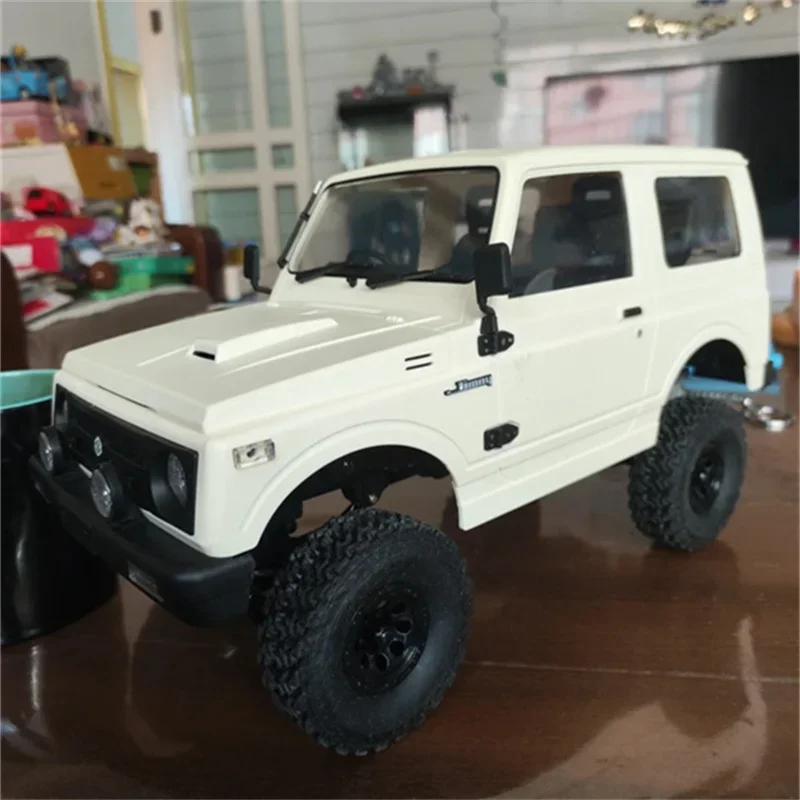 Rc Jimny Cartoy Ja11 Wpl C74 1:10 Four-wheel Off-road Vehicle Model Remote Control Electric Car Toys For Boys Kids Gifts Diy