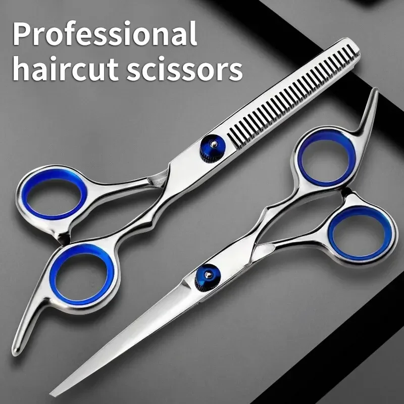 Hairdressing Scissors Stainless Steel Professional Hairdressing Scissors Cutting Thinning Scissors Barber Shear Home Salon