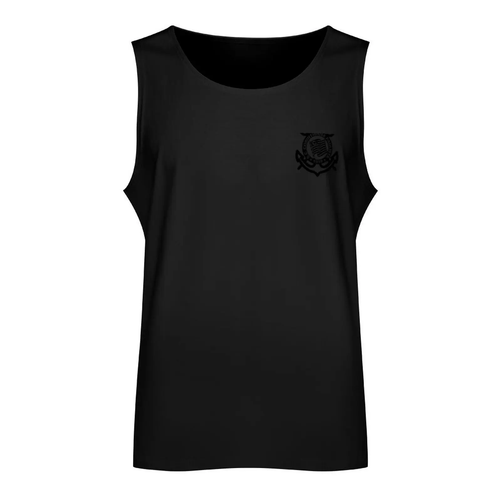 Corinthians Tank Top Sleeveless T-shirt man sexy?costume Gym T-shirts for men Gym t-shirt man