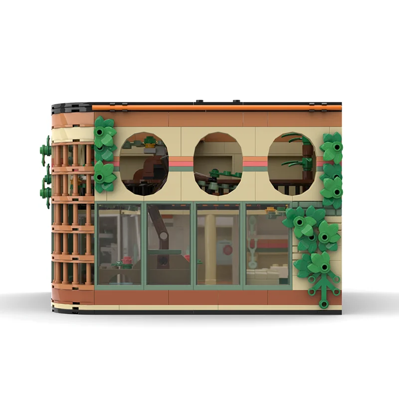 وحدات بناء المدينة Moc قوالب بناء وحدات هالة هالة برج-تكنولوجيا الحياة البرية كتل عيد الميلاد لتقوم بها بنفسك لعبة هدية البناء #4