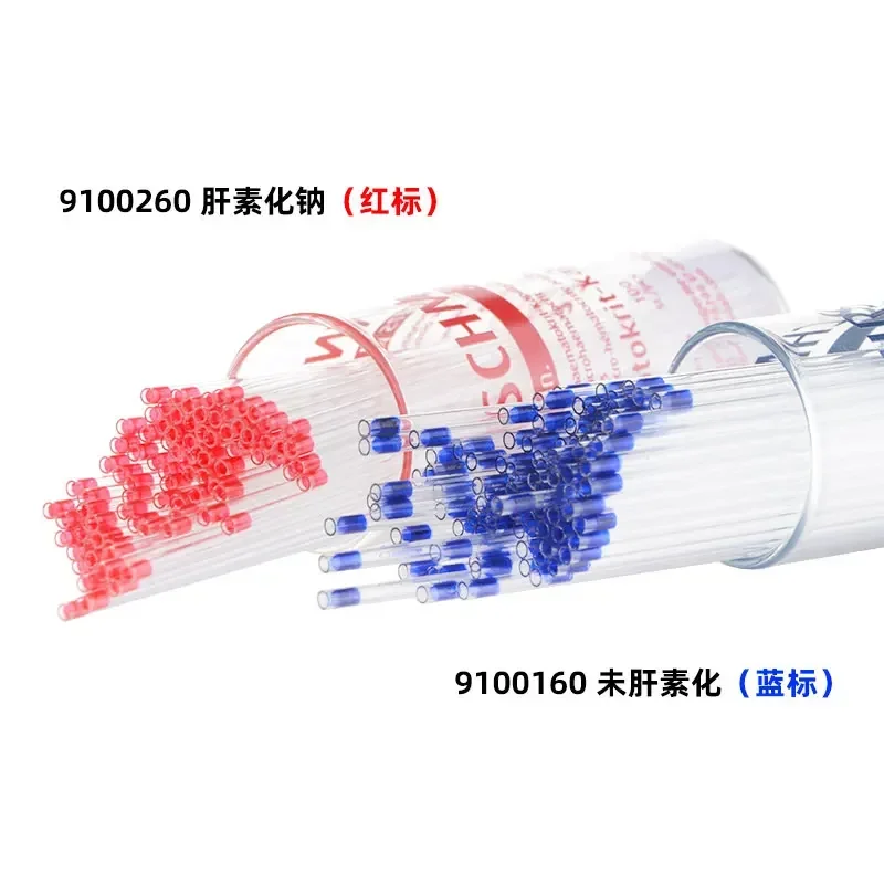 Micro capillary glass blood collection tube sodium heparinized 60ul75ul containing anticoagulant