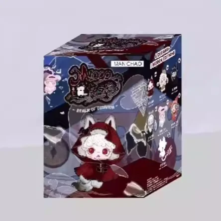 Echte Mioco Realm of Oblivion Series Blind Box Kawaii Vinyl Pluche Poppen Anime Action Figure Mystery Box Girl Verjaardagscadeau Nieuw