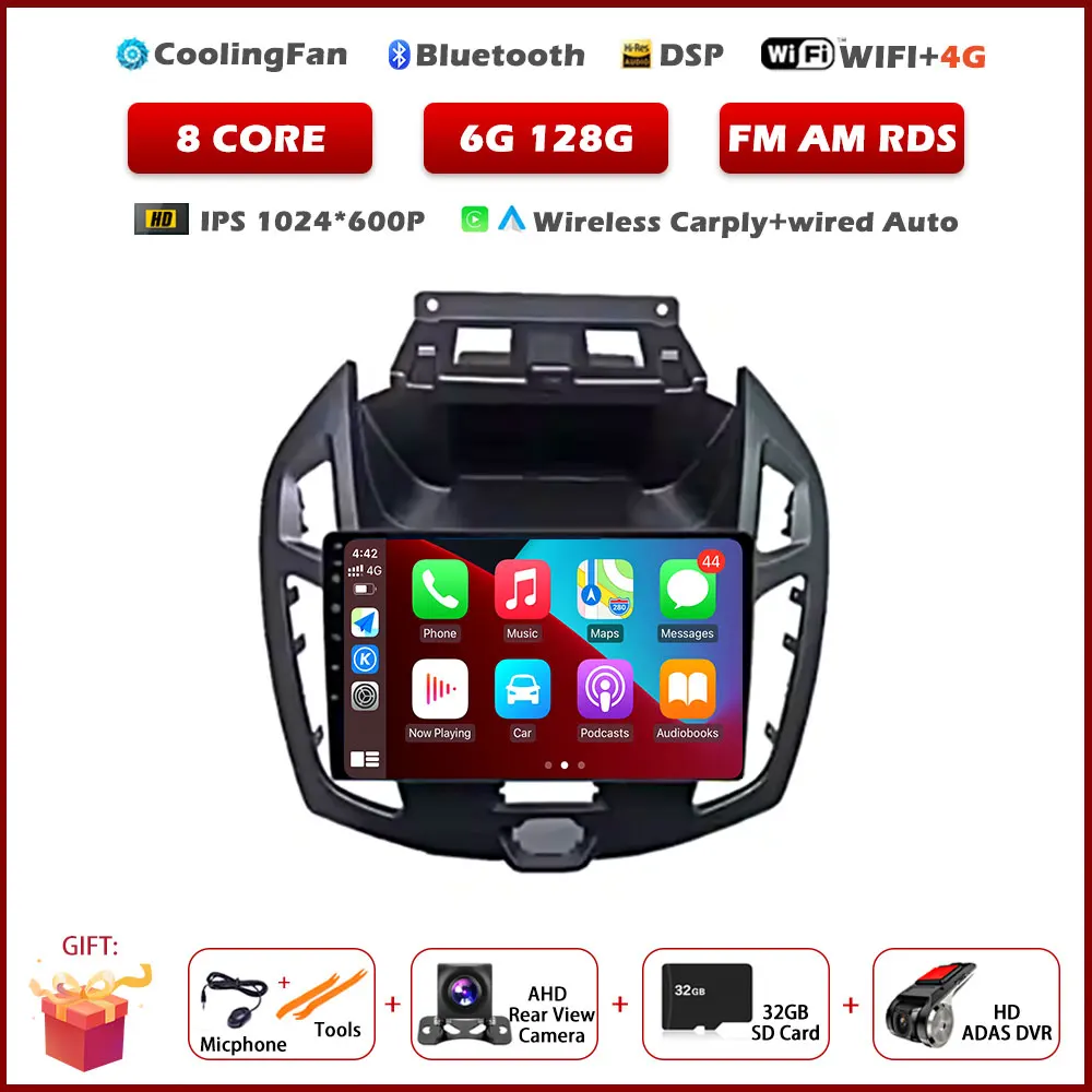 For Ford Transit Connect Tourneo Connect 2014-2019 7inch Car Radio Multimedia Video Player Android Auto Carplay Car Accessories image 3